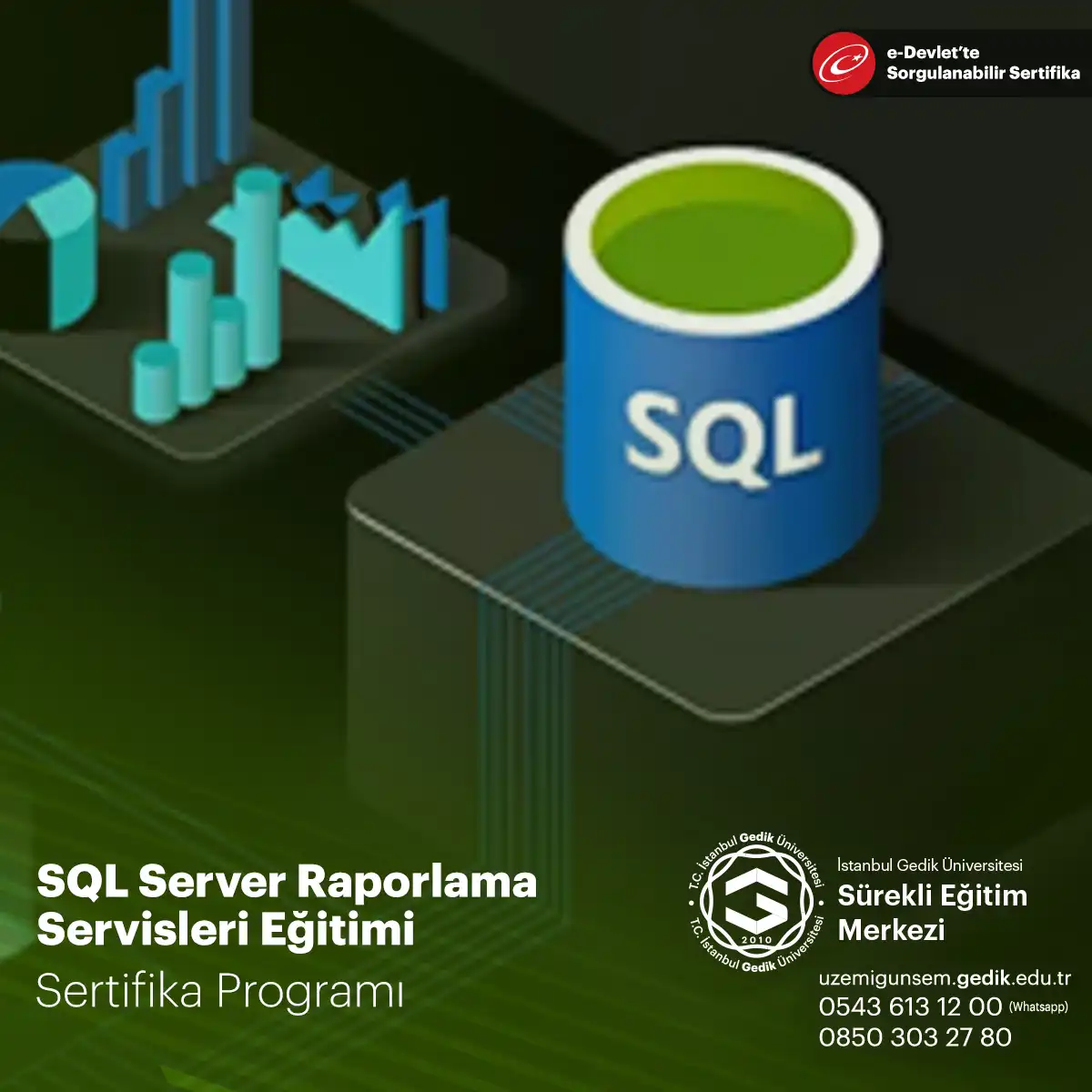 SQL Server Raporlama Servisleri Eğitimi Sertifika Programı
